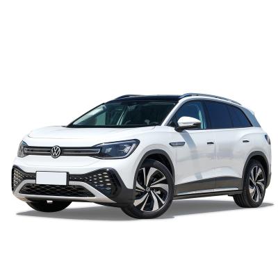 China New Energy Electric Vehicle 2022 Volkswagen VW ID.6X Crozz Pure Ev Car middle-large size 7seats SUV 160Km/h pure electric for VW 62.6 for sale