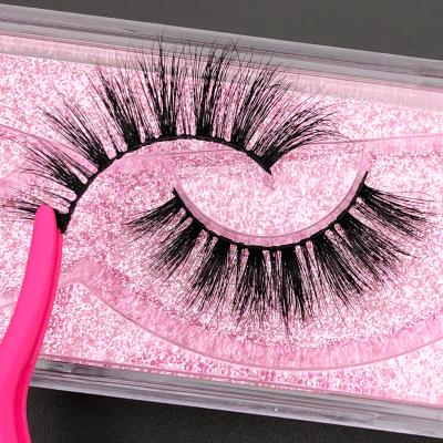 China Vivid fluffy natural soft mikiwi lashes 30mm mink eyelashes 3d 4d 5d 6d wholesale mink eye lashes for sale