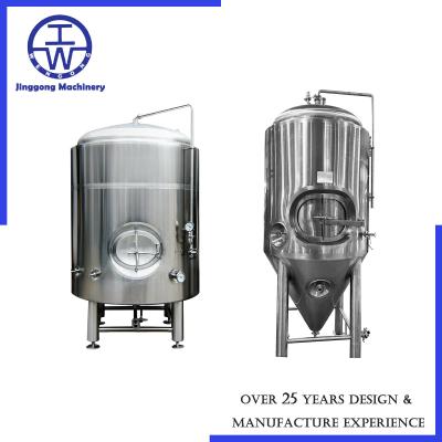 China 0 - 80kW 10 Bbl Brite Tank 100L - 50000L Customized Capacity Stainless Steel for sale