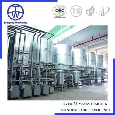 China 100L - 5000L Clean In Place Plants Stainless Steel Beer Beverage Dairy PU Insulation for sale