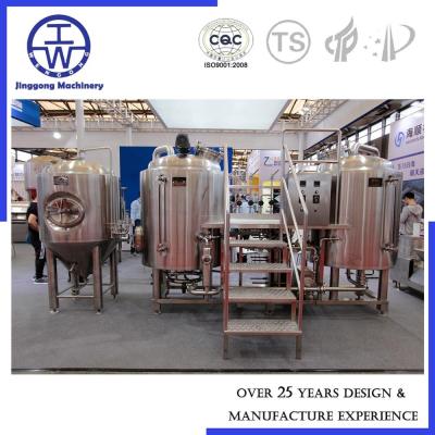 China SS304 Craft Brewing Systems , Commercial Microbrewery Equipment 200L 300L for sale