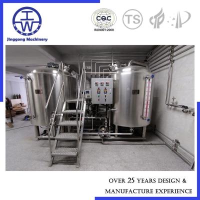 China 500L Alcohol Craft Beer Brewing Equipment Polyurethane rockwool Insulation for sale