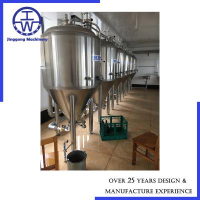 China 1000L / 10bbl Industrial Fermentation Tank , Beer Brewing Container SS304 for sale