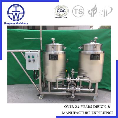 China Automatic Clean In Place Equipment , CIP System With Pump Valve Water Tank for sale