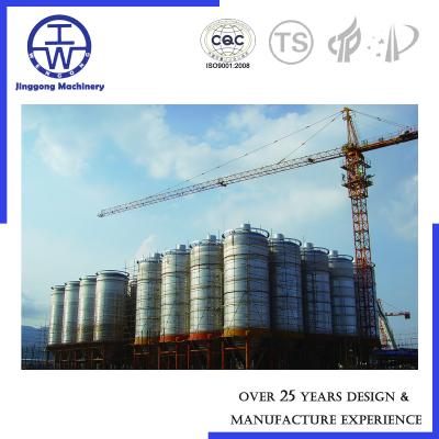 China 10-500 M3 Stainless Steel Fermenter , Commercial Fermentation Tanks Alcohol for sale