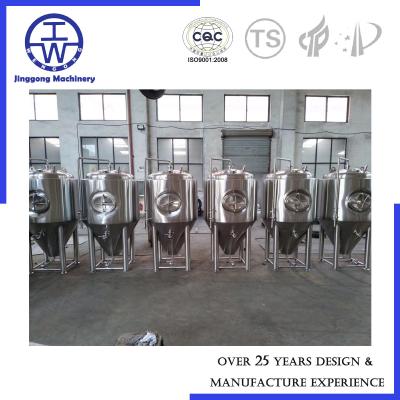 China Customized 500L Stainless Steel Fermentation Tank With 2 Years Warranty for sale