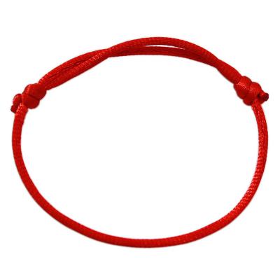 China CLASSIC Handmade Lucky Bracelets Red Adjustable Judaical Kabbalah String Jewelry Good Luck and Faith Rope Bracelet Protection for sale