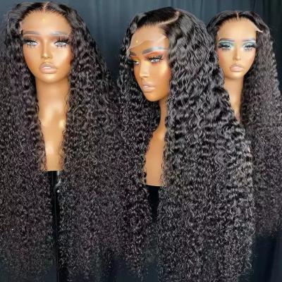 China Lace Front Wigs Human Hair HD Virgin Body Wave Full Raw Indian Curly Curly Wigs Hair Wholesale Lace Front Wigs for sale