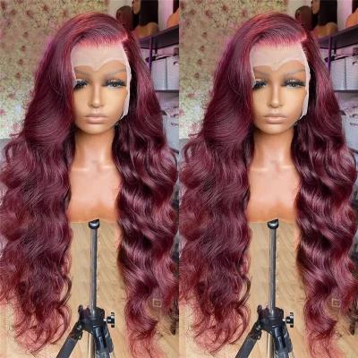 China Yaki Raw Hair 12A Full Lace Wave Wig,Wholesale Transparent Baby Hair 13x4 Lace Wigs Brazilian Remy Hair Wig Wiht Pre-plucked for sale