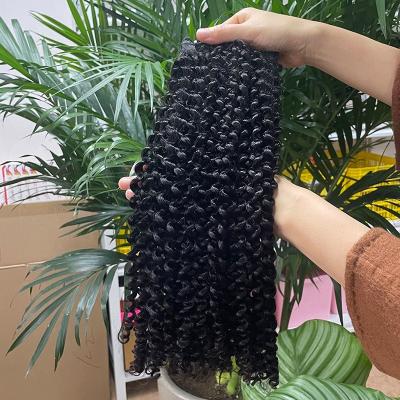 China Kinky Curly Hair Bundles Cuticle Aligned 12A Virgin Hair Vendor ,High Quality Super Double Drawn Brazilian Raw Hair Bundles for sale