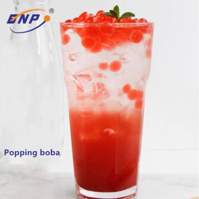 China Bubble Tea Ingredient Popping Boba Bursting Instant Boba for sale