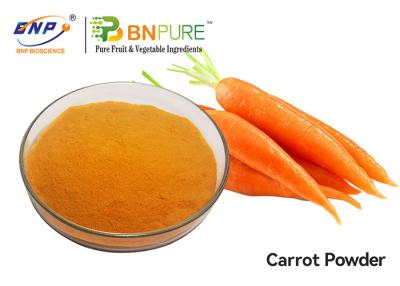 China Dried Fruit Vegetable Powder Supplement Fine Organic Carrot Juice Powder for sale