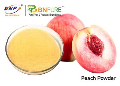 China COA Fruit Vegetable Powder Supplement Water Solubility Peach Juice Powder for sale