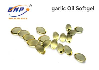 China OEM Garlic Oil Vegan Softgel Capsule GMP Certificated Top Quality for sale