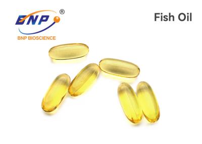 China EPA DHA OEM Supplements Transparent Softgel Omega-3 Fish Oil Soft Gel for sale