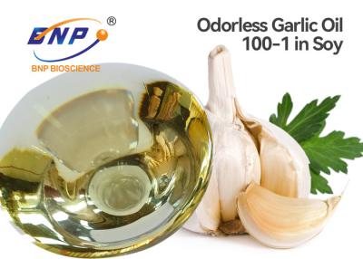 China Antibacterial Food Grade Garlic Extract Oil Yellow Liquid for sale