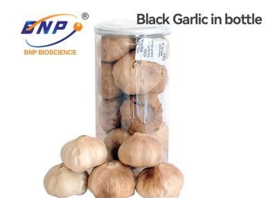 China OEM Multiple Clove Black Garlic Bulb Sweet Taste In 500g Bottle for sale