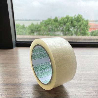 China Professional Waterproof Strong Adhesion Custom Size Clear Compostable Bopp Packing Tape Biodegradable Tape for sale