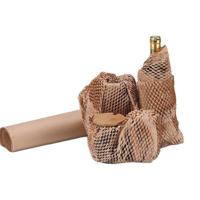 China Biodegradable Biodegradable Cushion Wrapping Honeycomb Paper Roll For Packaging Material for sale