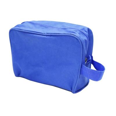 China Eco-Friendly Toiletry Bag For Men Shower Bathroom Storage Organizer Hygiene Zipper Pouch Oxford Portable Travel Toiletry Bag For Men for sale