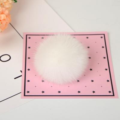 China Warm Fox fur ball clothing and shoes clothing accessories can be used as pendants clothing, shoes and hats, home textile accessories raw materials for sale