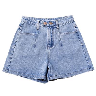 China New Custom Girl Women's Summer Girl's Short Pants Breathable Rhinestone Fringed High Waist Denim Shorts Diamond Jeans Hot Pants for sale