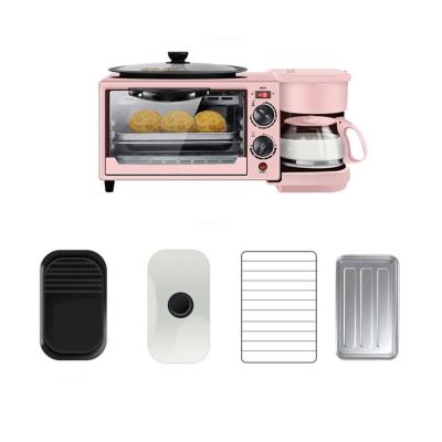 China Hotel Sandwich Maker 3 in 1 Breakfast Machine with Multifunctional Home Three-in-One Breakfast Machine for sale