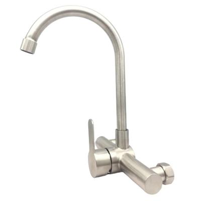 China Wholesale Electric Faucets Factory Single Handle 4 In 1 Design Kitchen Stainless Steel Faucet for sale