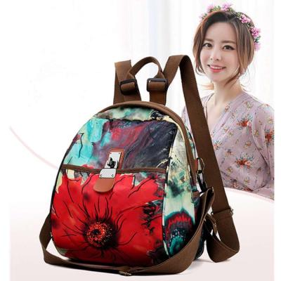 China Waterproof 2022 wholesale new ladies large capacity casual backpack multifunctional luxury high quality teenage girl waterproof backpack for sale