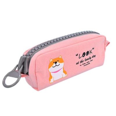 China Schools & Offices Wholesale Clear Case Transparent PVC Large Capacity Stationery Pouch With Zipper Kids Pencil Bags for sale