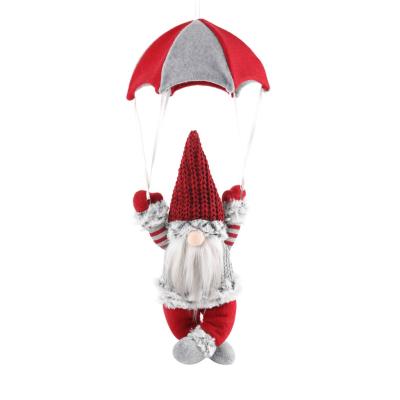 China New Design Christmas Hot Fashionable Wholesale Plush Toy Cute Stuffed Parachute Toys Decoration Kid Hanging Toys for sale