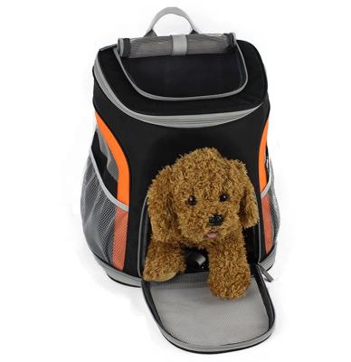 China Durable Custom Small Animals Travel Designer Breathable Pet Cat Dog Carrier Backpack for sale