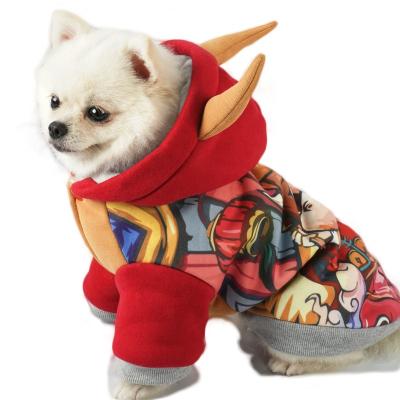 China 2021 Biped Designer Puppy Dog Jacket Fleece Cotton Winter Viable Warm Dog Coats for sale