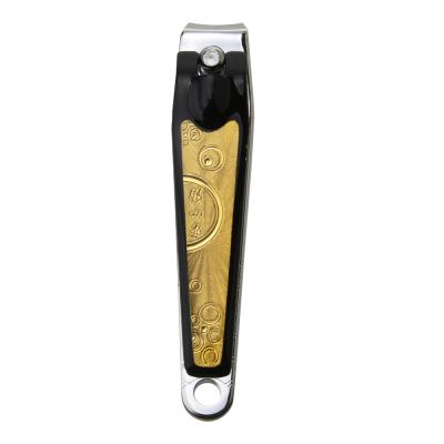 China CUTICLE Zhang Xiao Quan Nail Clipper Travel Kit Matte Black Straight Edge Nail Cutter For Thick Toenails for sale