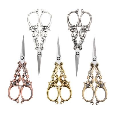 China 14.5*5.5CM Embroidery Custom Vintage Embroidery Scissors Tailor Scissors Sewing for sale