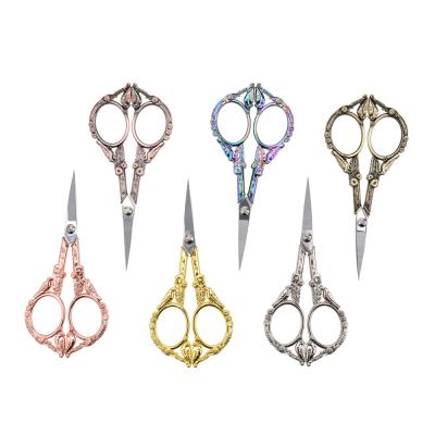 China Best Embroidery Scissors 12*5.5CM Open Tiny Stainless Steel Embroidery Scissors for sale