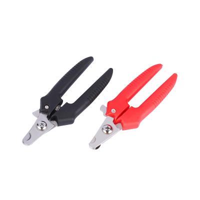 China Stored Safe DIY Tools Cat Dog Pet Nail Scissors Single Claw Trimmer Cutter Opp Bag Package Grooming Scissors for sale