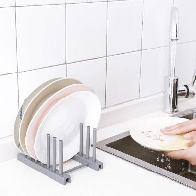 China Industrial Kitchen Dish Drying Sink Dish Drying Rack Cups Stand Pot Lid Rack Kitchen Storage Organizer Bowl Plate Dish Drain Rack Shelf for sale