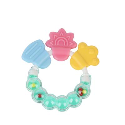 China Toy New Design Soft Silicone Baby Teethers Toy Suitable For More Than Three Months of Age for sale