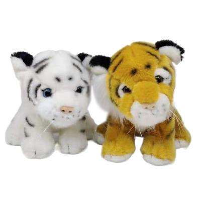 China Plush Toy Simulation Sitting Position Cute Animal Small Tiger Plush Plush Toys LIVOTI and 30cm Customized for sale