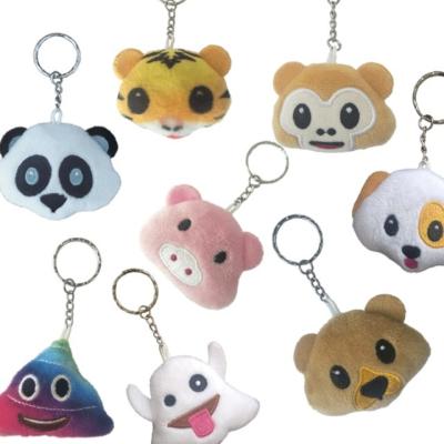 China Plush Stuffed Animal Plush Toy Stuffed Animal Plush Dog Clip Backpack Clip Key Chain Animal Key Chain for sale