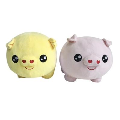 China Fat Chubby Pink Pig Plush Toy Funny Plush Toy For Kids for sale