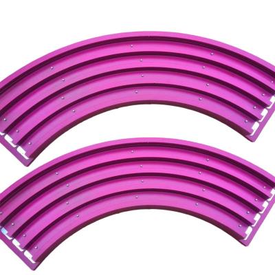 China High Polymer Chain Plate Wear Resistant Wear Resistant Guide Rail Giving Line PE Rail Chain Plate Magnetic Rotation Curved U-Shaped Guide Rail for sale