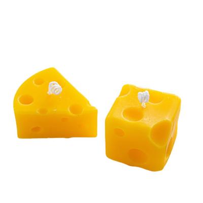 China Creative Amazon Statistical Institute Wind Candle Cake Scented Cube Cheese Cheese Birthdays Props New Wedding Gifts for sale