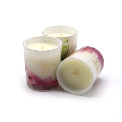 China Scented Scented Jar Candle Most Popular High Quality Scented Candle Glass Containers for sale