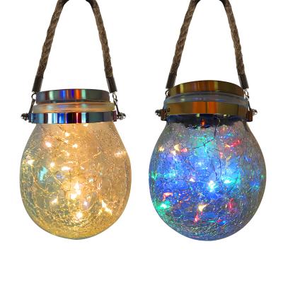 China SE911007 Outdoor Waterproof Garden Garden Hanging Decorative Solar Desirous Bottle Light for sale