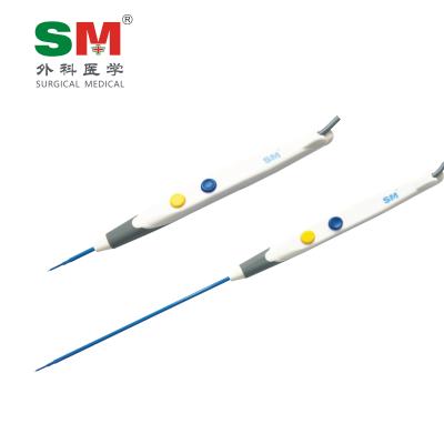 China Totally non-sticky pencil-tungten surgical needle cautery electrode type-flexible blade length for sale