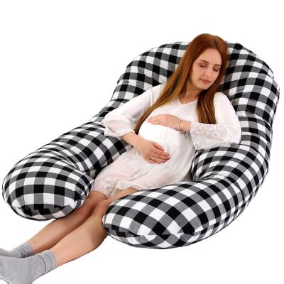 China U Shape Anti-Static Pregnancy Pillows Full Pregnancy Pillow - Body Maternity Pillow for Pregnant - for Side Sleep and Back Pain Relief for sale