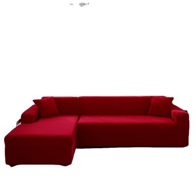 China Home Customized Size 1 2 3 4 Seater Couch Protector Furniture Universal Slipcover Stretch L Shape Elastic Pet Sofa Cover for sale