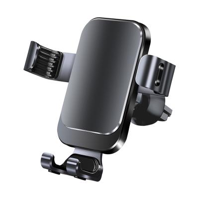 China Auto Hold Air Vent High Quality Auto Universal Metal Alloy Car Mobile Phone Mount Cradle foriPhone for sale